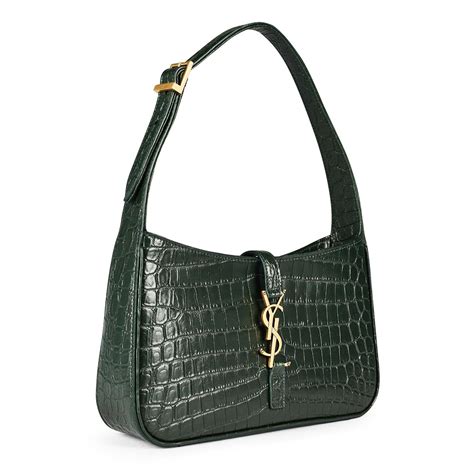 ysl shoulder bag crocodile